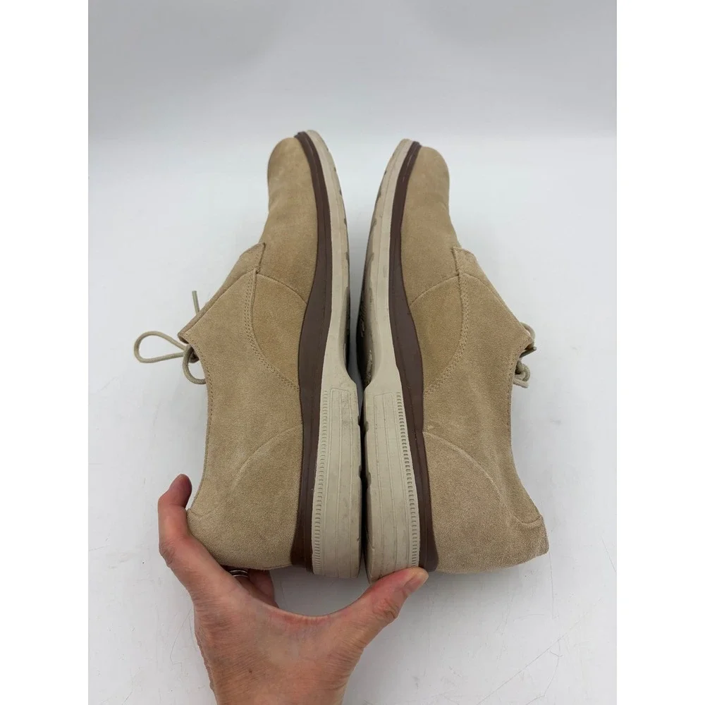 Stacy Adams Tayson Tan Suede Shoes‎ Oxford Derby Men 11 Redzone Minimalist READ